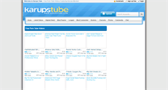 Desktop Screenshot of karupstube.com